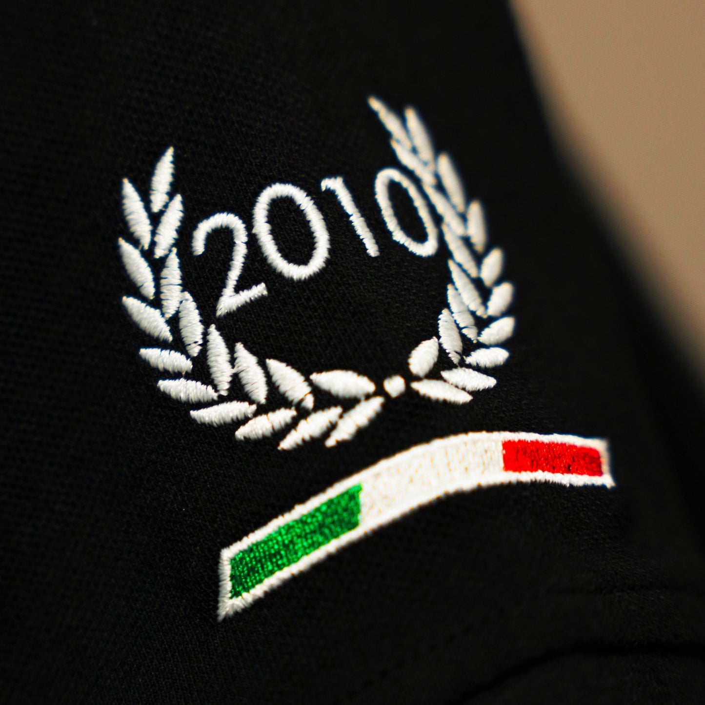 Polo bambino/bambina (unisex) Tesla Club Italy, colore nero