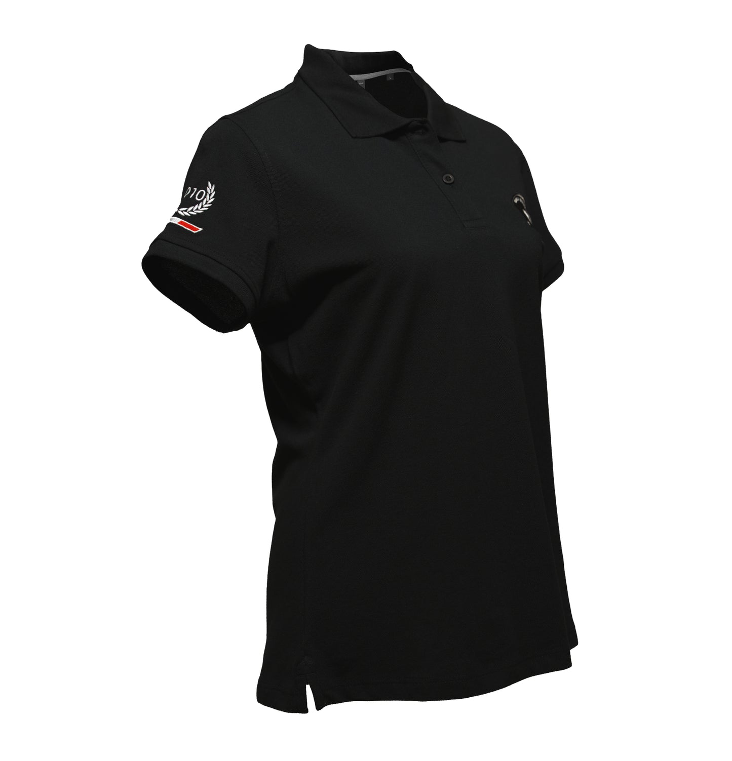 Polo donna Tesla Club Italy, colore nero