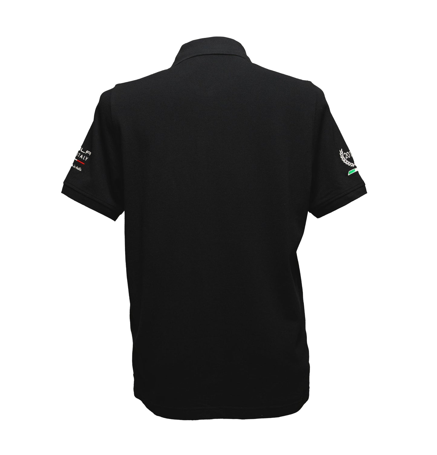 Polo bambino/bambina (unisex) Tesla Club Italy, colore nero