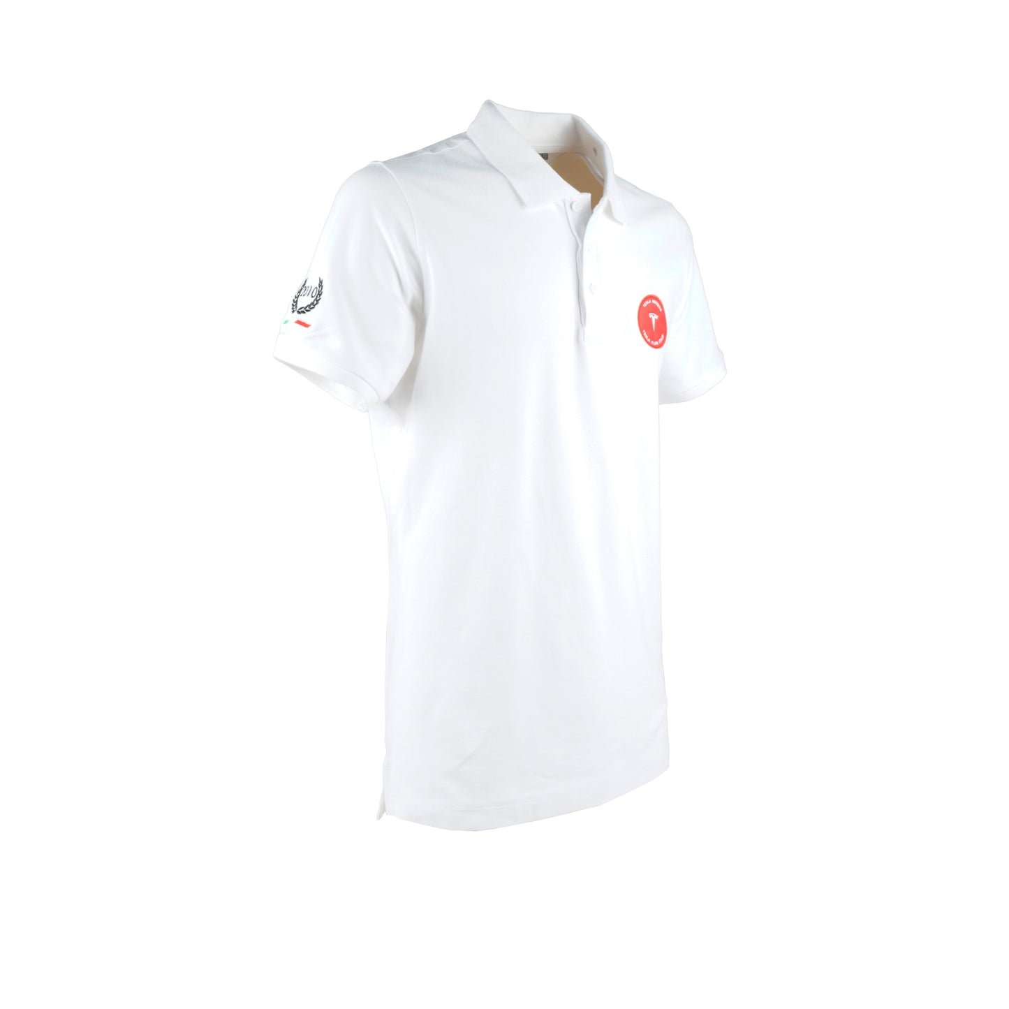 Polo uomo Tesla Club Italy, colore bianco