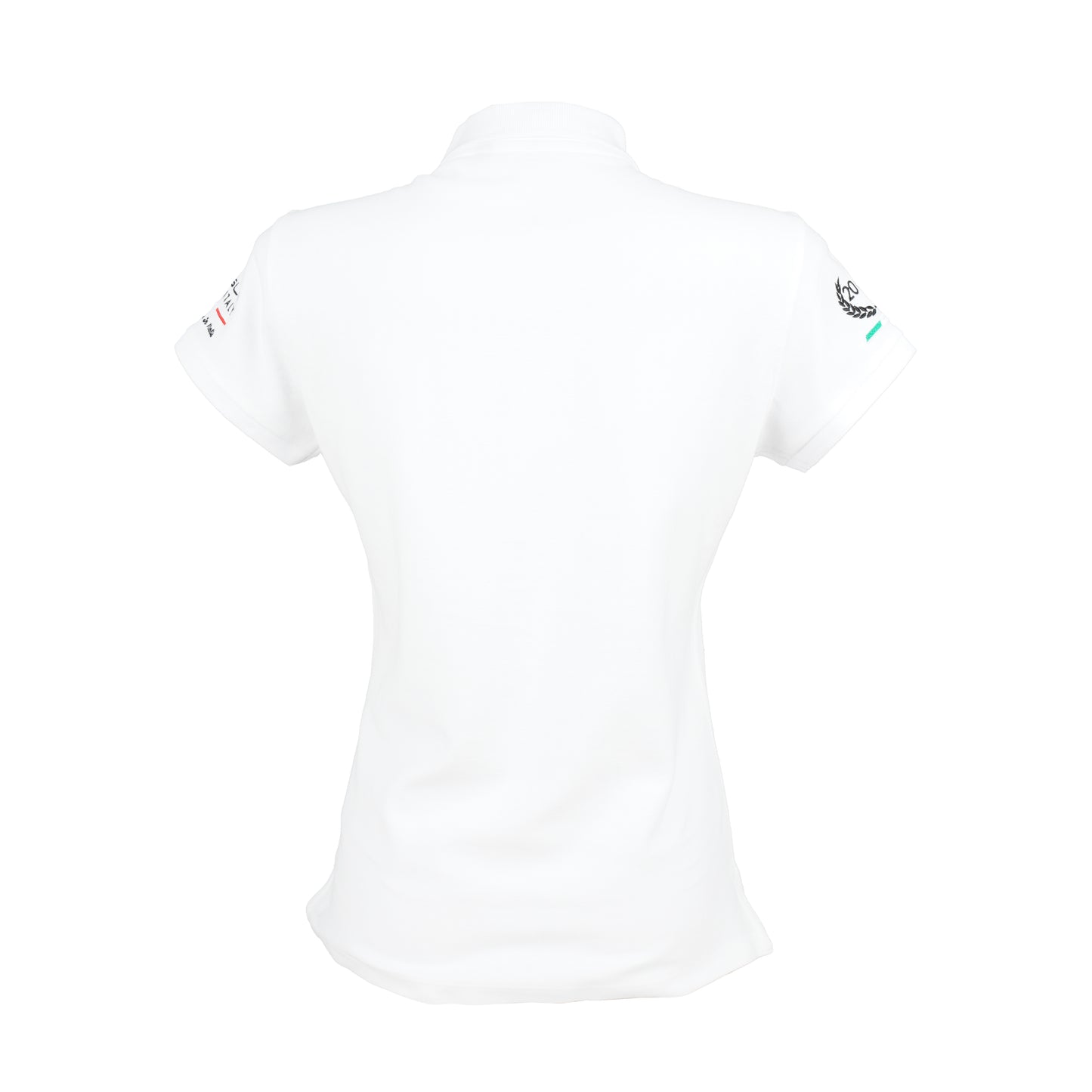 Polo donna Tesla Club Italy, colore bianco