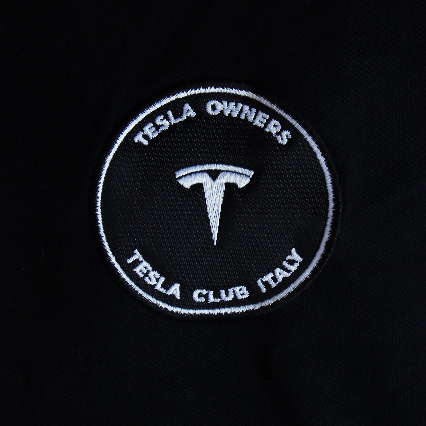 Polo uomo Tesla Club Italy, colore nero